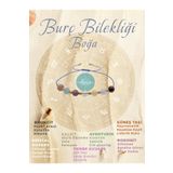 Deniz Doğal Taş Doğal Taş Boğa Burç Bilekliği Bronzit-Kristal K-kalsit-Pembe Kuvars-Aventurin-Güneş Taşı-Rodonit