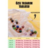 Deniz Doğal Taş Sertifikalı Kunzit Doğaltaş Bileklik Taşı, Adet Dt034 3 Adet