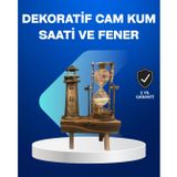 Deniz Feneri Tasarımlı Ahşap Kum Saati – Retro Masa Aksesuarı FRTKGT25DYMXUCZZZDEKORATİFKUMSAATLİDENİZFENERİİİİİ-1