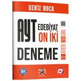 Deniz Hoca Ayt Edebiyat 12 Deneme Kr Akademi Yayınları