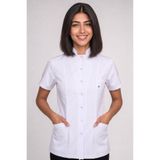 DENİZ İŞ Kısakol Kadın Ceket Boy Hakim Yaka Doktor Öğretmen Laboratuvar Önlüğü