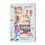 Deniz Kızı Glitter Dövme