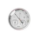 Deniz Marin Barometre Seti. 3'lü Barometre Termometre Hygrometre. 130mm. Beyaz