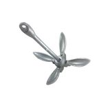 Deniz Marin Tekne Çapası. 2,5 Kg. Şemsiye Çapa. Açılır Kapanır. Galvaniz Bot Çapası