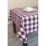 Deniz Marketim, Yerli Masa Örtüsü Sofra Bezi Piknik Örtüsü 140 X 140 cm Bordo, Bordo, DMSBPOBS0001
