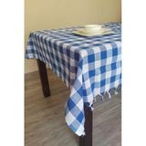 Deniz Marketim Yerli Masa Örtüsü Sofra Bezi Piknik Örtüsü 140 X 140 Cm Mavi