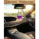 Deniz Meltemi Kokulu Oto Ayna Kokusu | Bambu Kapaklı | Cam Elma Tasarım | Kalıcı Araç Kokusu