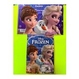 Deniz Oyuncak ELSA KARLAR ÜLKESİ 25*35 RESİM DEFTERİ-BOYAMA KİTABI STICKER HEDİYELİ