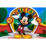 Deniz Parti Mickey Mouse Dikdörtgen Pasta Yenilebilir Resim Baskı 28x19 cm - 1 Adet