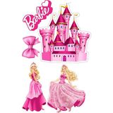 Deniz Parti Yenilebilir Şekerli Kağıt Baskısı Cupcake ve Pasta Resim Baskı Barbie Temalı 37
