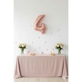 Deniz Party Store 36 - 40 Cm Folyo Balon Rose Gold 4 Rakamı