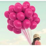 Deniz Party Store 5 Adet Pastel Fuşya Latex Balon 12 Inç