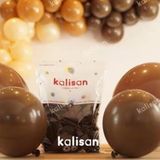Deniz Party Store ÇİKOLATA KAHVE LATEX BALON 10 ADET 12 İNÇ