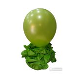 Deniz Party Store Fıstık Yeşili Metalik Balon 12 Inç 10 Adet