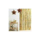 Deniz Party Store Gold Renk Metalize Fon Perde Duvar Perdesi 90X200 CM