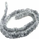 Deniz Party Store GÜMÜŞ RENK Yılbaşı Garland Sim Ağaç Süs Orta Boy 5 cm 2 m 1 adet