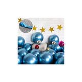 Deniz Party Store Krom Balon 12 Inç Mavi Renk 5 Adet