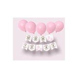 Deniz Party Store Macaron Pembe Balon Mom To Be Yazı