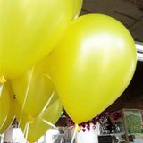 Deniz Party Store-Metalik 12'inç SARI Balon 10 Adet