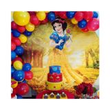 Deniz Party Store Pamuk Prenses Temalı Balon 100 ADET ve 5 mt Balon Zincir SET
