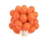 Deniz Party Store Pastel Balon 12 Inç Turuncu Renk 25 Adet