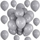 Deniz Party Store-Pastel gri Balon 12" inç 10 Adet