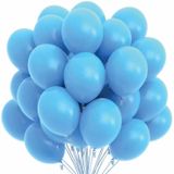 Deniz Party Store-Pastel mavi latex balon 10 adet