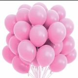 Deniz Party Store-Pastel pembe latex balon 10 adet