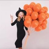 Deniz Party Store-Pastel turuncu latex balon 10 adet