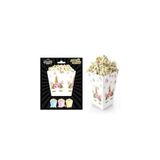 Deniz Party Store Popcorn Kutusu ( Mısır , Cips Kutusu ) 10 Adet Unicorn Temalı