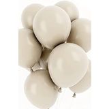 Deniz Party Store-RETRO DENİZ KUMU LATEX BALON 10 ADET 12 İNÇ