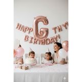 Deniz Party Store Rose Gold Folyo Balon 36 - 40 Cm ( G ) Harfi