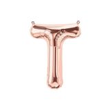 Deniz Party Store Rose Gold Folyo Balon 36-40 Cm (T) Harfi