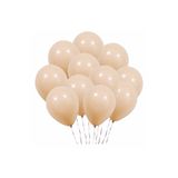Deniz Party Store TEN RENGİ LATEX BALON 10 ADET 12 İNÇ