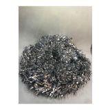 Deniz Party Store Yılbaşı Garland Sim Ağaç Süs Kalın Kesim 8 Cm 2 Metre 1 Adet Gümüş