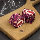 Deniz Şekerleme Gül Yaprağı Kaplı Güllü Lokum 750 G