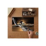 Deniz Senfonisi - Piyano Tuşları Tasarımı 240 Parça Ahşap Puzzle Ahşap Kutuda MPY10228