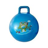 Deniz Sport Eğlenceli Zıplama Topu 45 cm Çocuk Boyu Zıp Zıp Top - Mavi