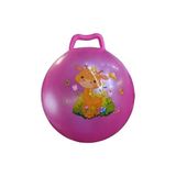 Deniz Sport Eğlenceli Zıplama Topu 45 cm Çocuk Boyu Zıp Zıp Top - Pembe