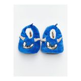 Deniz Terlik Erkek Çocuk Sonic İçi Polar Peluş Sessiz Taban Patik