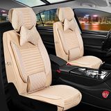 Deniz Tuning Bmw 5 Serisi 525 5 Parça Set Urban Bej Deri Oto Koltuk Kılıfı