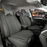 Deniz Tuning Bmw 5 Serisi 528 Lüx Deri Füme 5'li Set Oto Koltuk Kılıfı