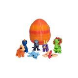 Deniz3DToys Hareketli Mini Dinozor Oyuncak Seti 7'li I Yumurta Kutulu I Hediyelik Oyuncak