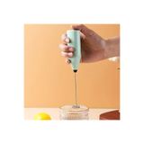 Denizcan Home Mini Yumurta Karıştırıcı Süt Köpürtücü El Mikseri Pilli Kahve Çırpıcı Telli Blender Cappuccino Mixer