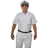 Denizci Beyaz Gömlek ( Düğme Dahil Değildir)