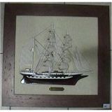 Denizcilik › Denizcilik Grubu › Marine Aksesuar- Yarım Maket Tablo>>65x58x6 Cm.