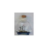 Denizcilik Grubu – Marine Cam Şişe Gemi | Dekoratif Obje 9x10 CM