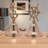 DENİZCİLİK GRUBU-Marine Pirinç Aksesuar-MASA ÜSTÜ ZİL 4 LÜ-13x6x6 CM ADET-JTTR36215