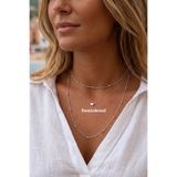 DENİZDENAL Kalp Kolye Silver 3lü Set