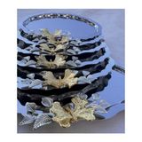 denizhomecollection 6 LI Oval Sunum ve Kahve Tepsisi